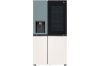 ตู้เย็น LG Instaview Door-in-Door รุ่น GC-X257CMEW ขนาด 22.4 คิว รองรับ Wi-Fi ThinQ เคาะสองครั้งเพื่อดูด้านใน